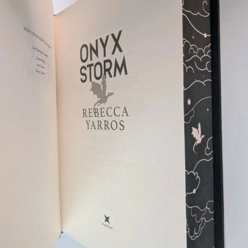Waterstones Onyx Storm Sprayed Edges