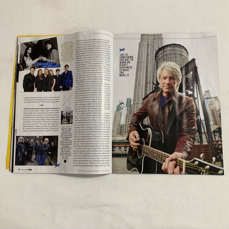 People Jon Bon Jovi “Confession of a Rock Star” & Taylor S. Issue May 6, 2024 Magazine