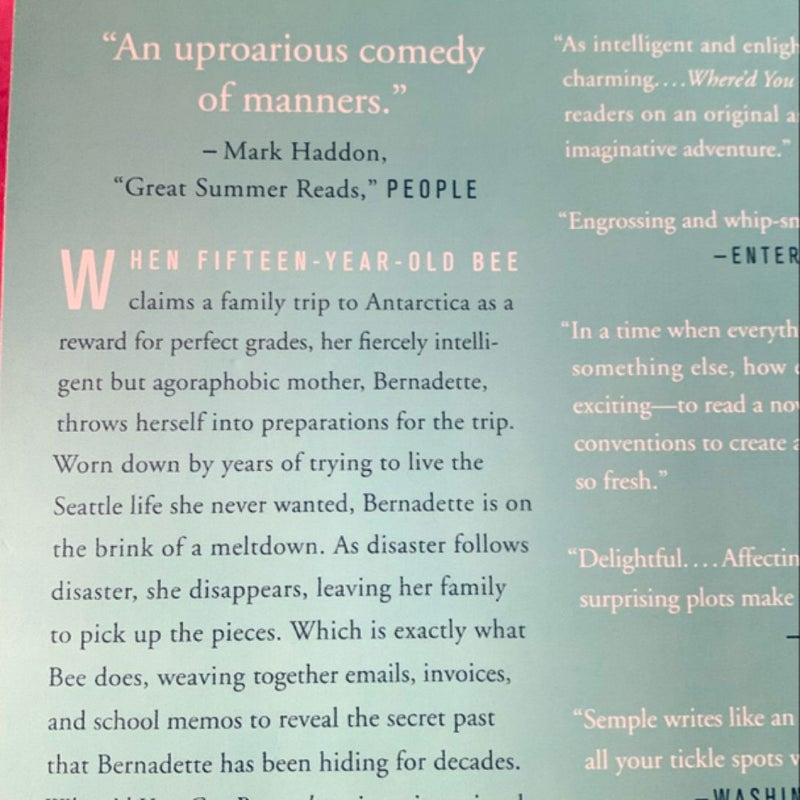 Mimi Lee Gets a Clue FREE Signed ✍️ARC with Where’d You Go Bernadette