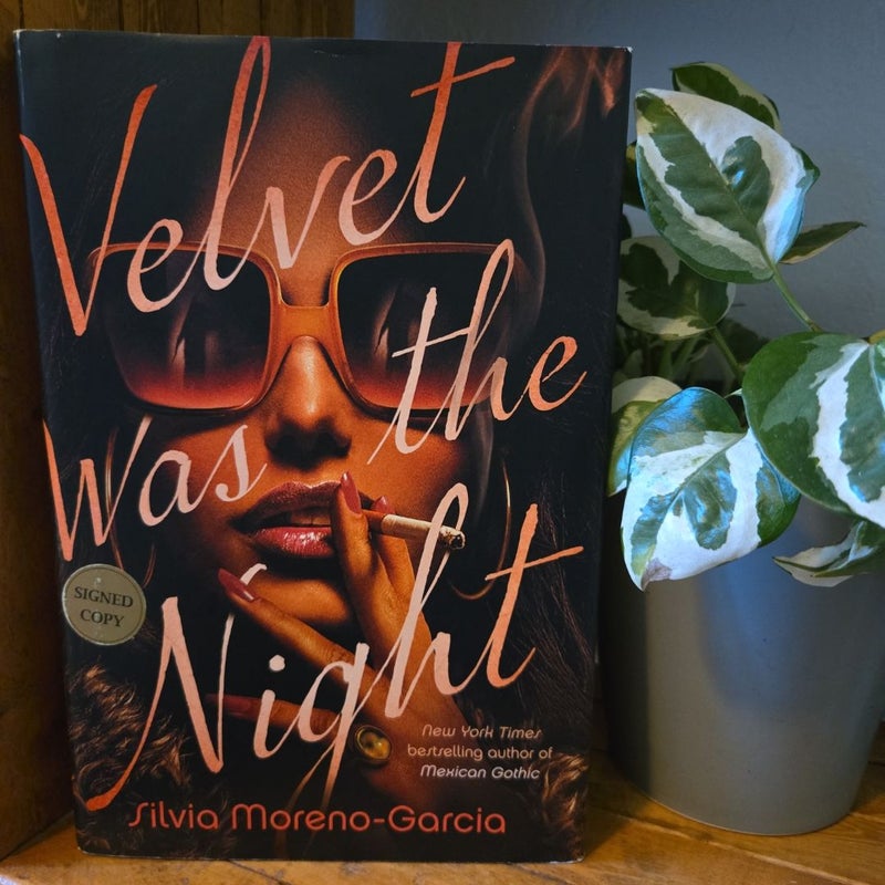 Velvet Was the Night-SIGNED