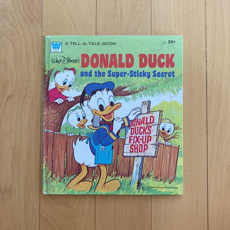 Donald Duck and the Super-Sticky-Secret