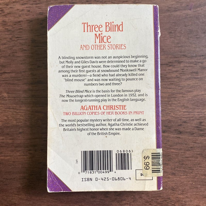 Three Blind Mice and Other Stories