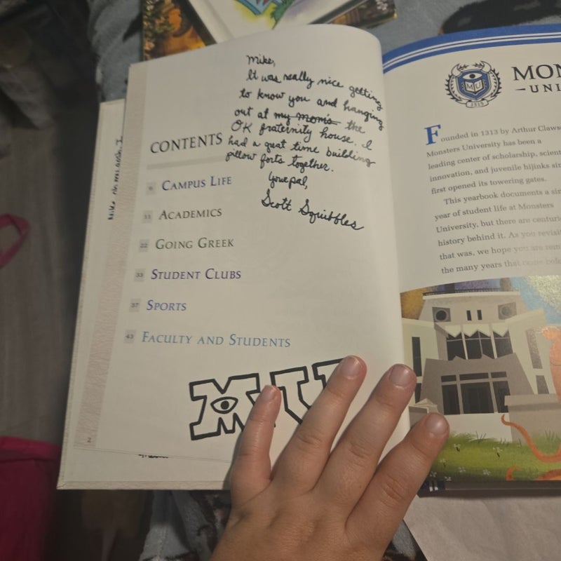 Monsters University Fearbook