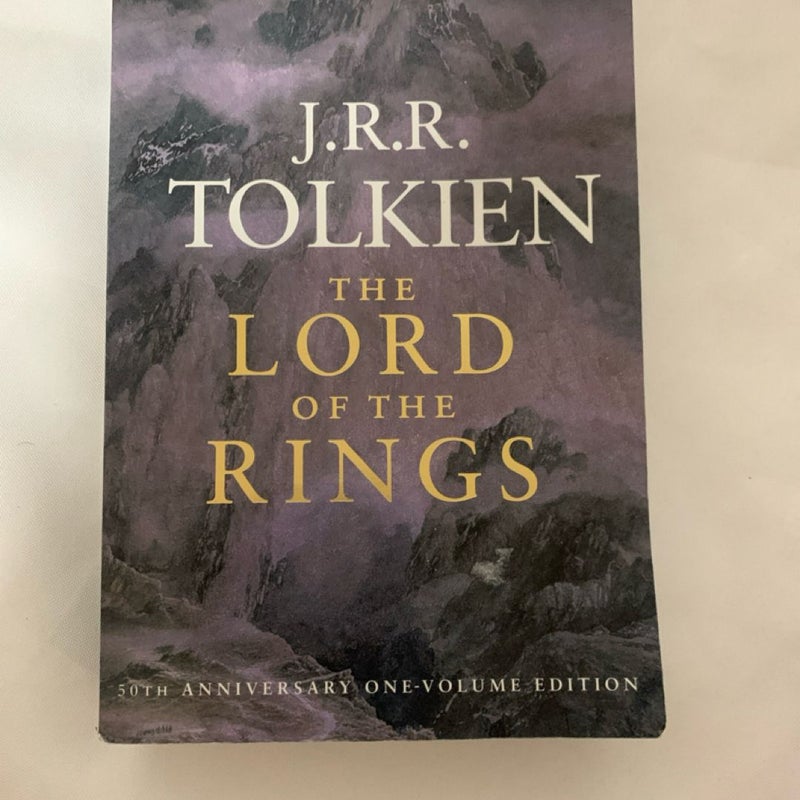 The Lord of the Rings: 50th Anniversary by JRR Tolkien, Mint Condition