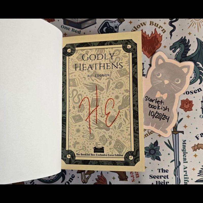 Godly Heathens (Bookish Box Author Signed Luxe Edition)