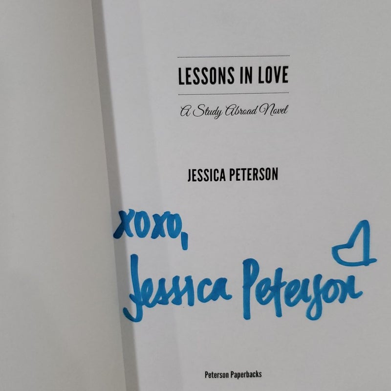 Lessons in Love (signed)