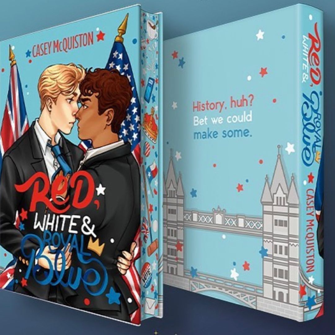 Dazzling Bookish Shop- Red, White and Royal Blue by Casey McQuiston,  Hardcover | Pangobooks