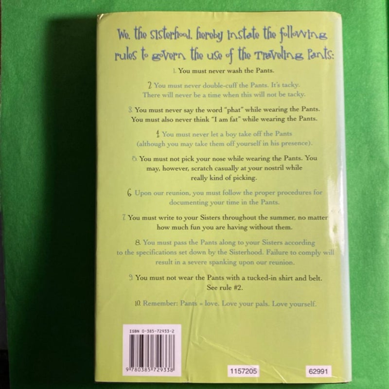 The Sisterhood of the Traveling Pants OOP