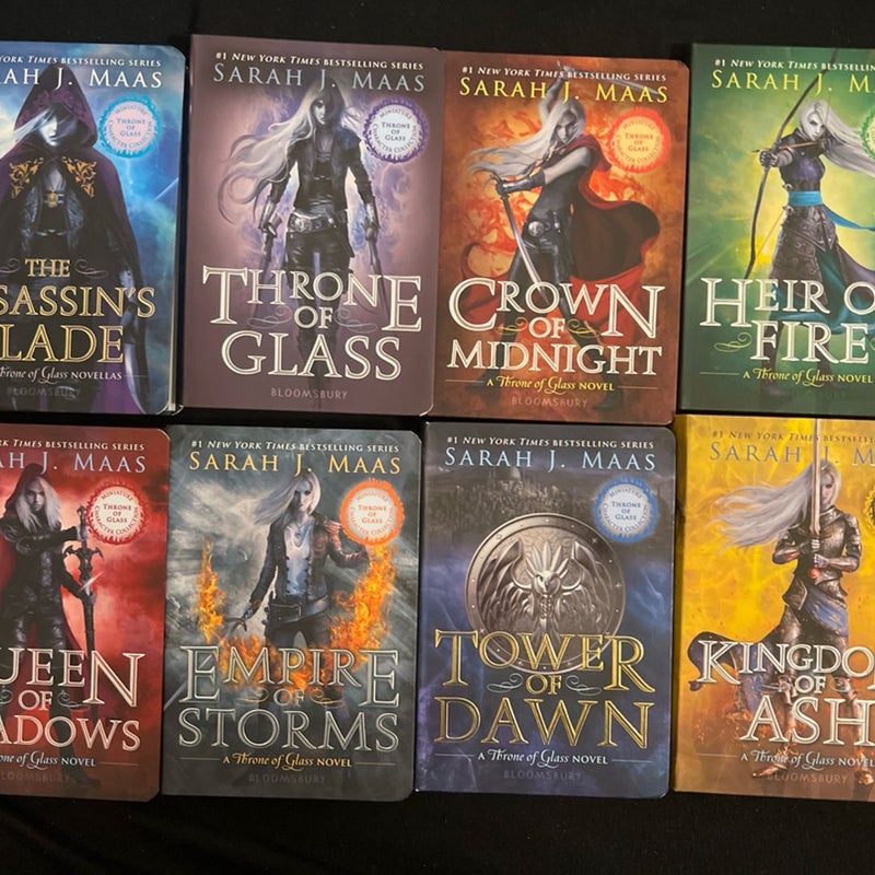 Throne of Glass Miniature Collection Full Set