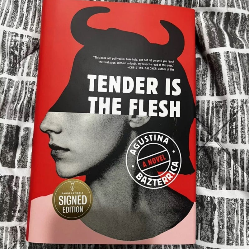 SIGNED Tender is the Flesh Barnes and Noble Exclusive