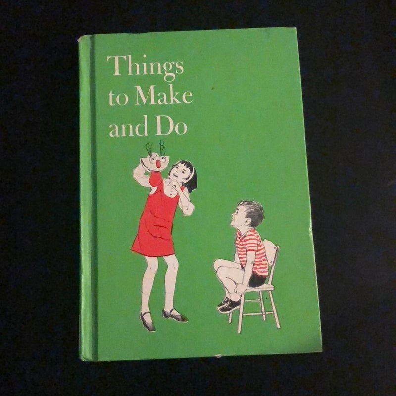 Things to Make and Do - Vintage 1969