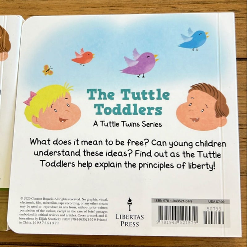 Tuttle Toddlers ABCs and 123s board books BUNDLE