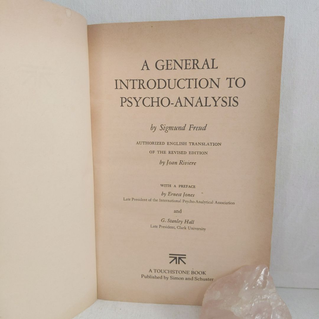 A General Introduction to Psychoanalysis by Sigmund Freud, Paperback ...