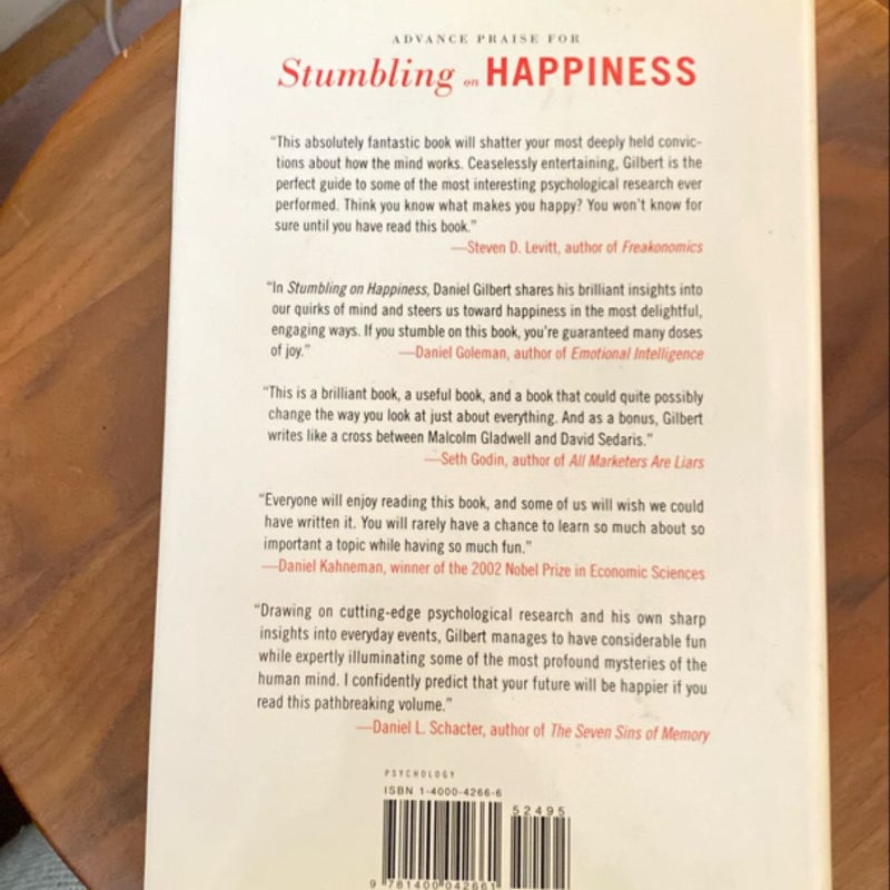 Stumbling on Happiness