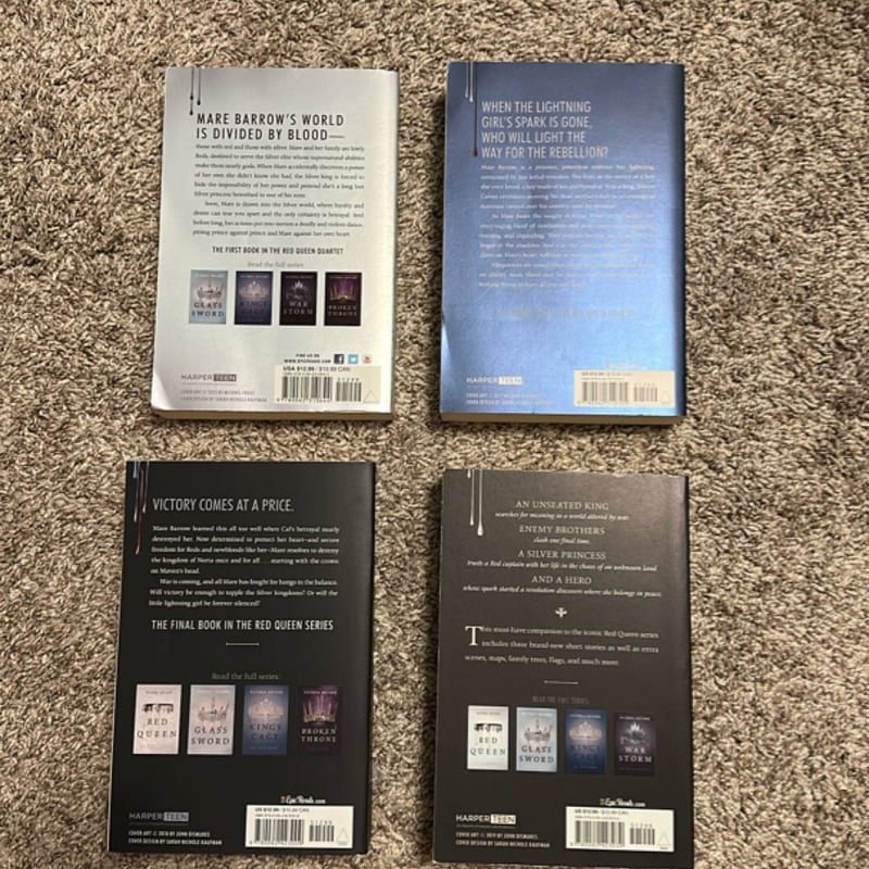 Red Queen 4-Book Paperback Box Set