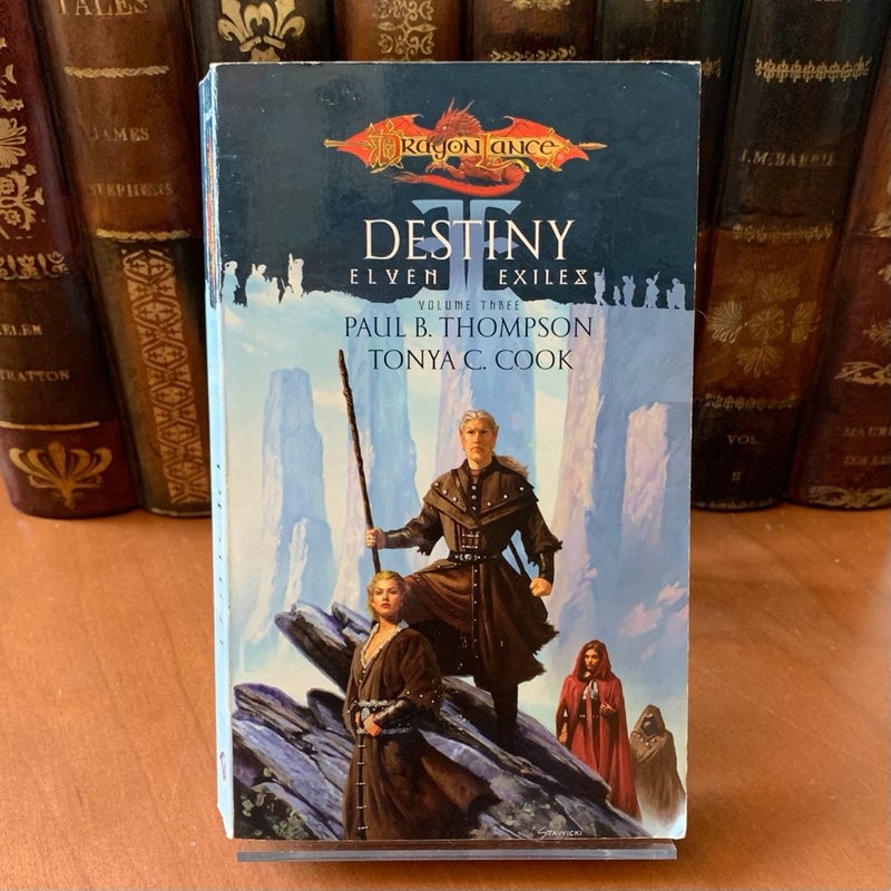 DragonLance: Destiny, Elven Exiles 3, First Edition First Printing