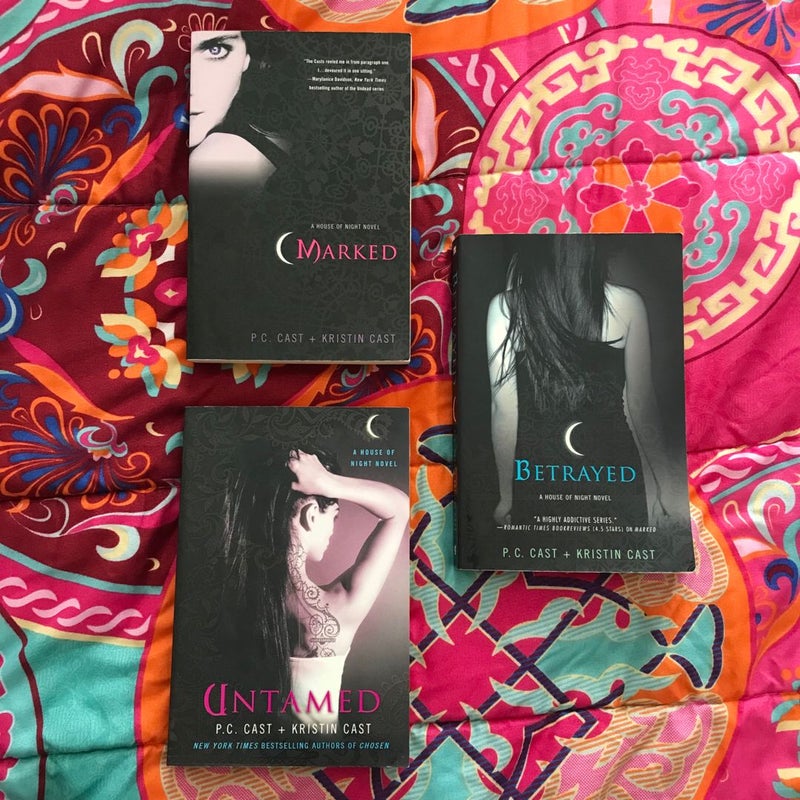 House of Night 3-Book Collection (Marked, Betrayed, & Untamed)