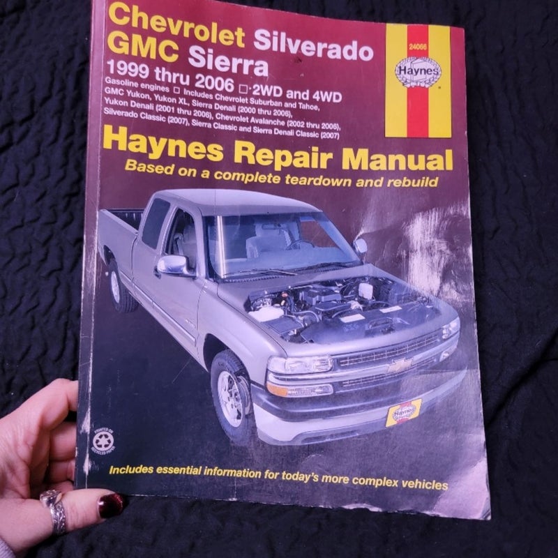 Haynes Repair Manual Chevrolet Silverado and GMC Sierra