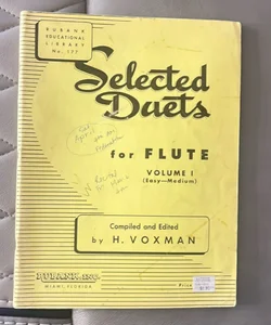 Selected Duets for Flute