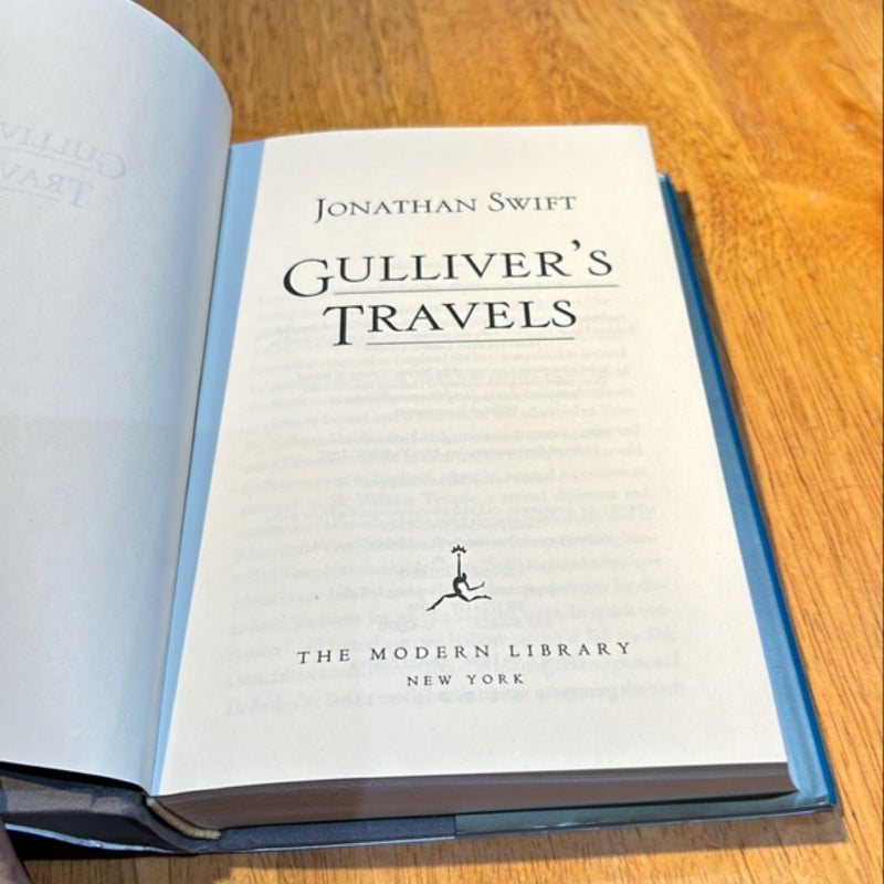 1996 Modern Library 1st Print *  Gulliver's Travels
