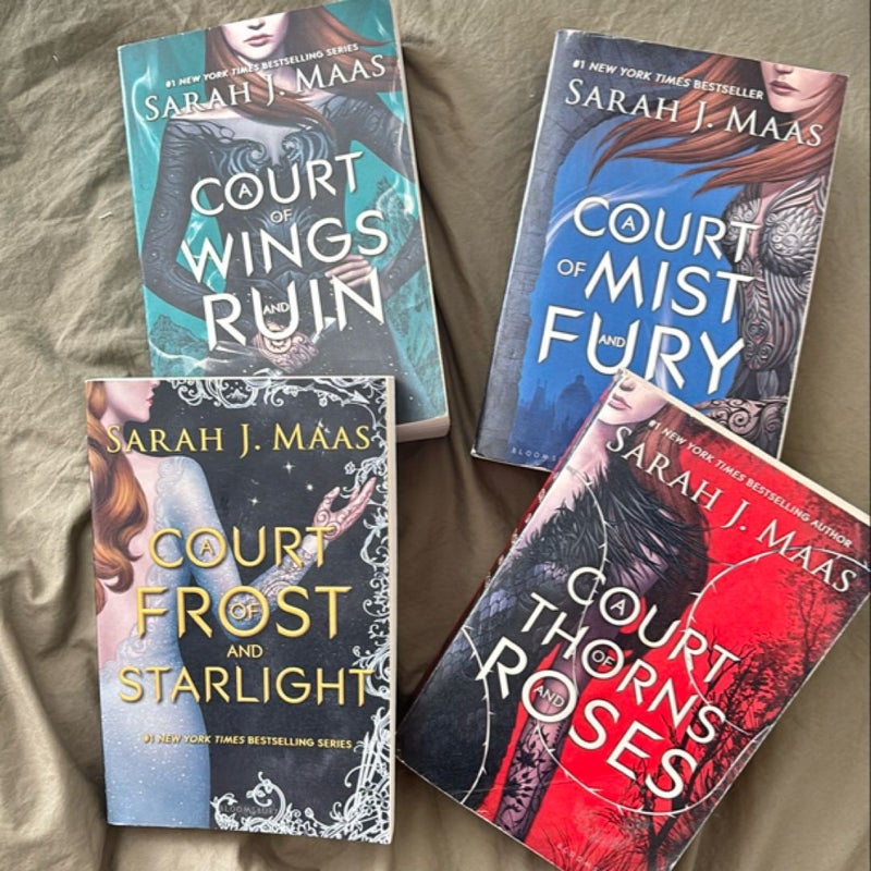 A Court of Thorns and Roses Series Origional Covers