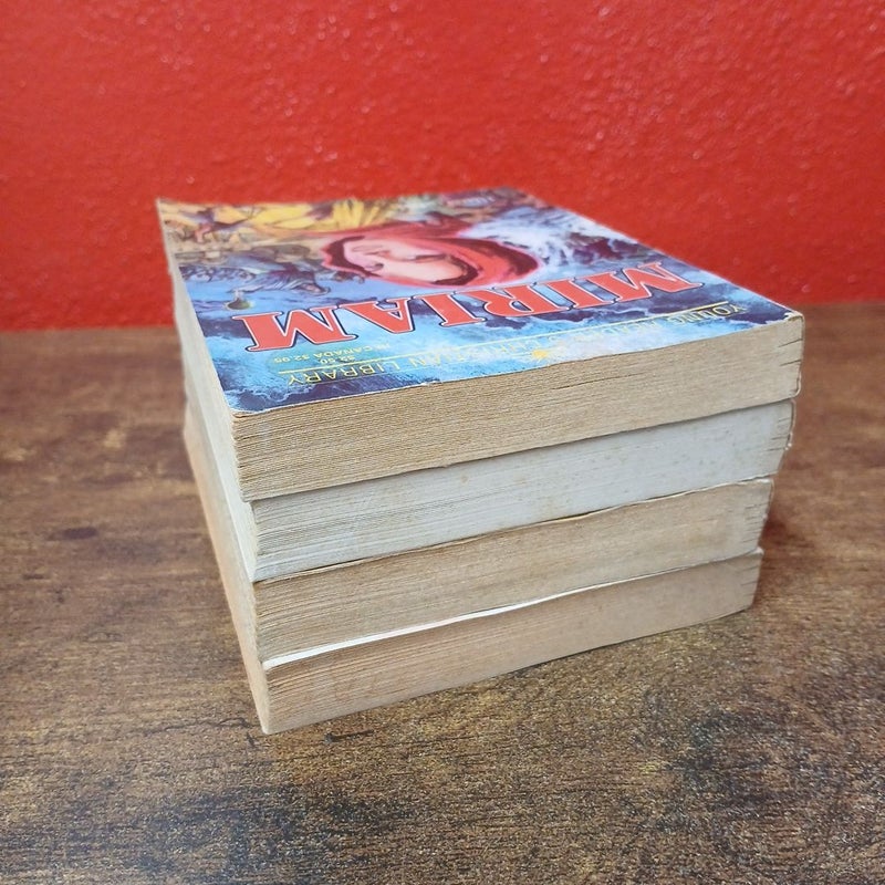 Lot of 4 Young Reader's Christian Library Mini Books, Miriam, Prudence, Lydia