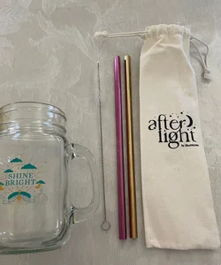 Illumicrate Afterlight Shine Bright Glass Mug Cup 