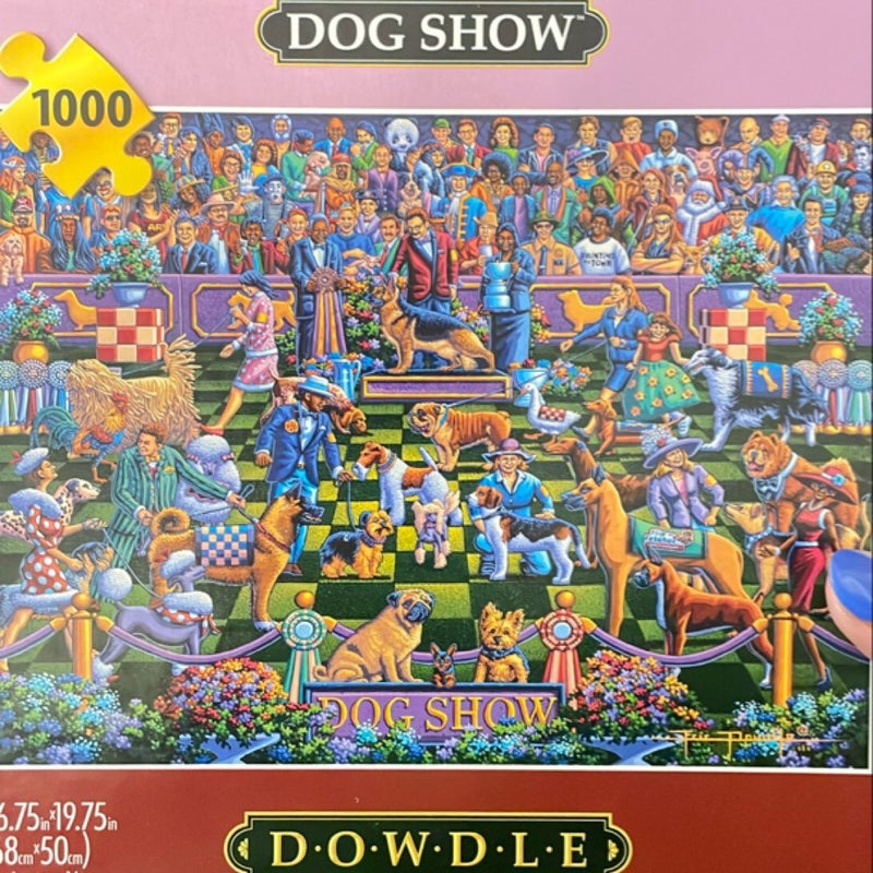 PUZZLE: DOG SHOW, 1000 piece