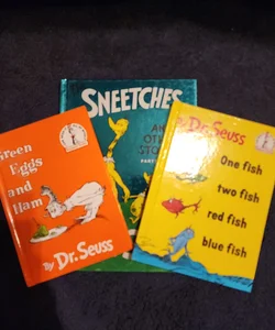 3 Dr Seuss Books