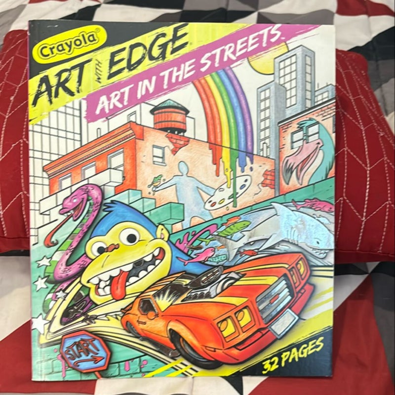 Art in the Streets coloring book 