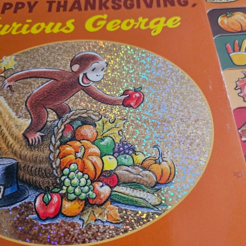 Curious George. Happy Thanksgiving. board book