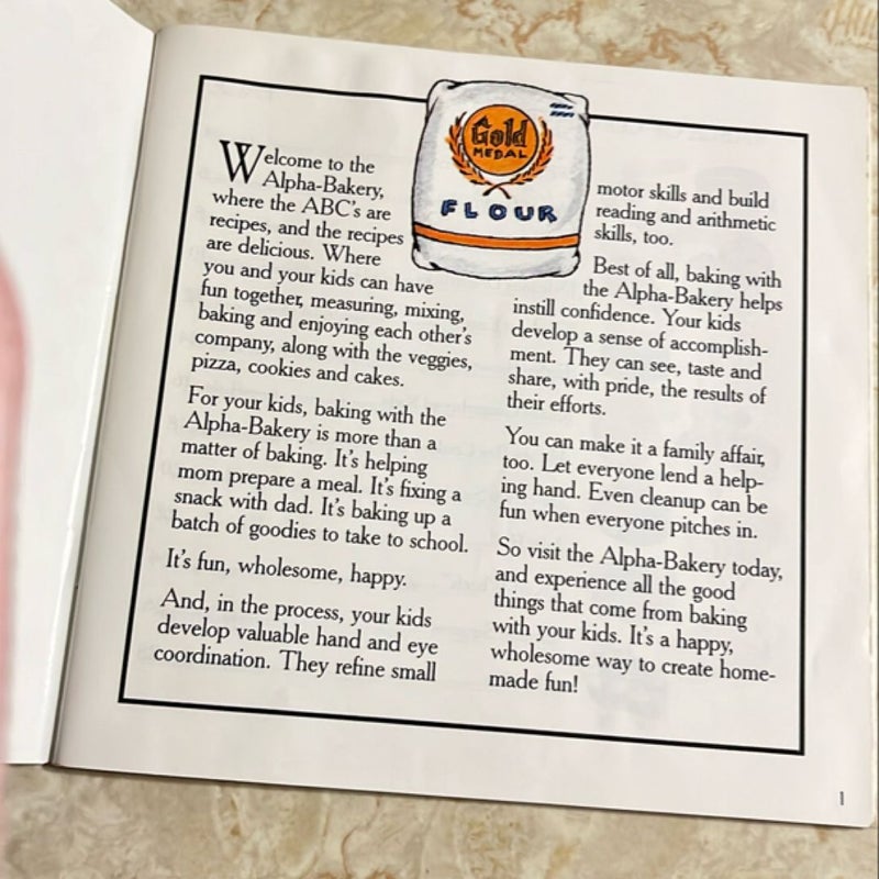 Alpha-Bakery Children’s Cookbook