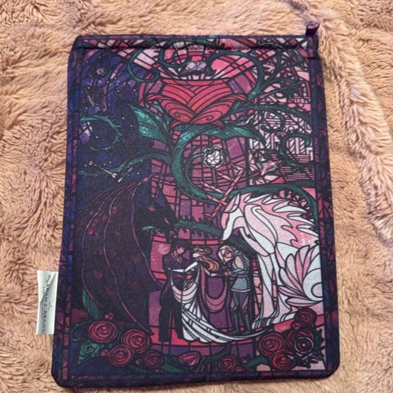 ACOTAR Stained Glass Book Sleeve, Small - LitJoy 2023 SJM Collection