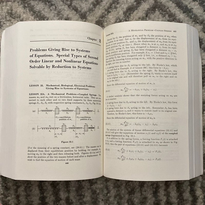 Ordinary Differential Equations