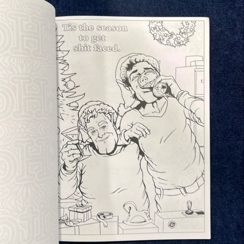 A Very Sweary Christmas Adult Coloring Book