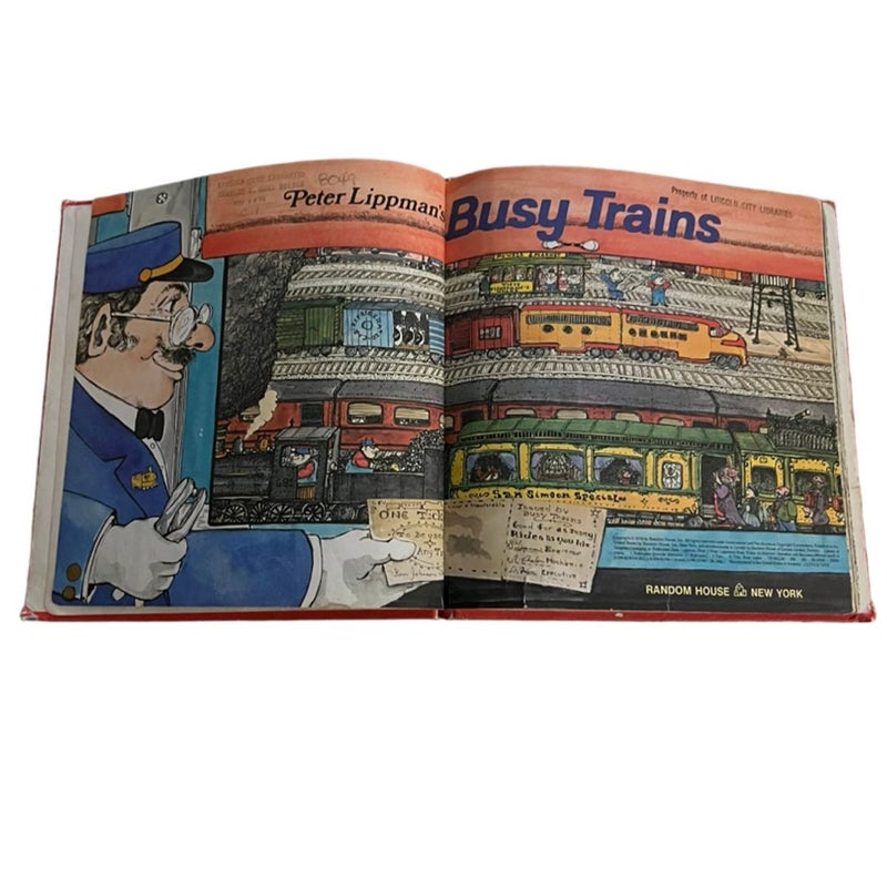 Peter Lippman's Busy Trains