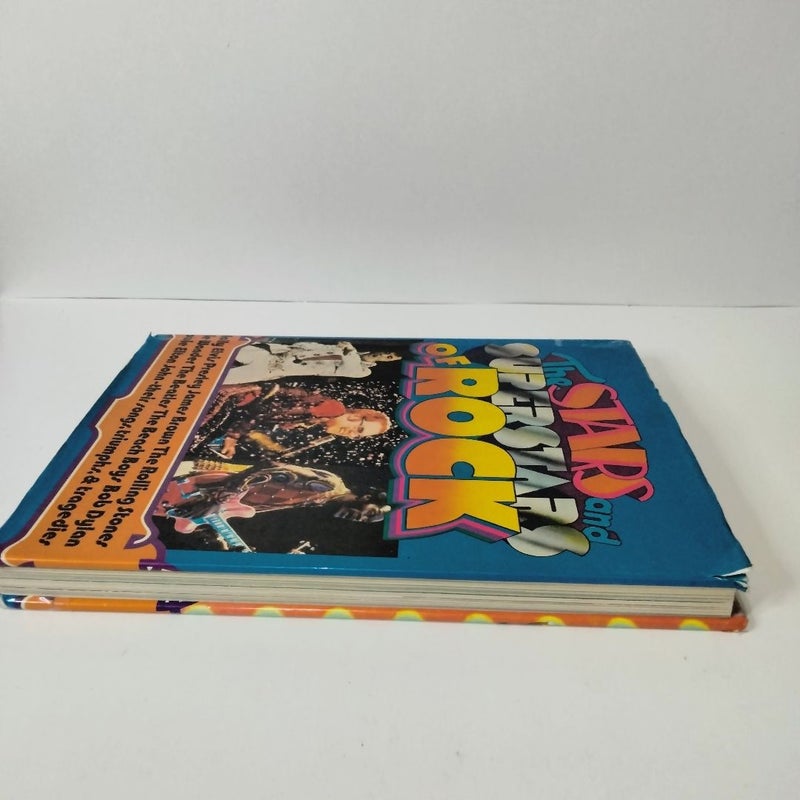 The Stars and Superstars of Rock  (1974 Antiquarian) Published in London England 12 X 9 in.