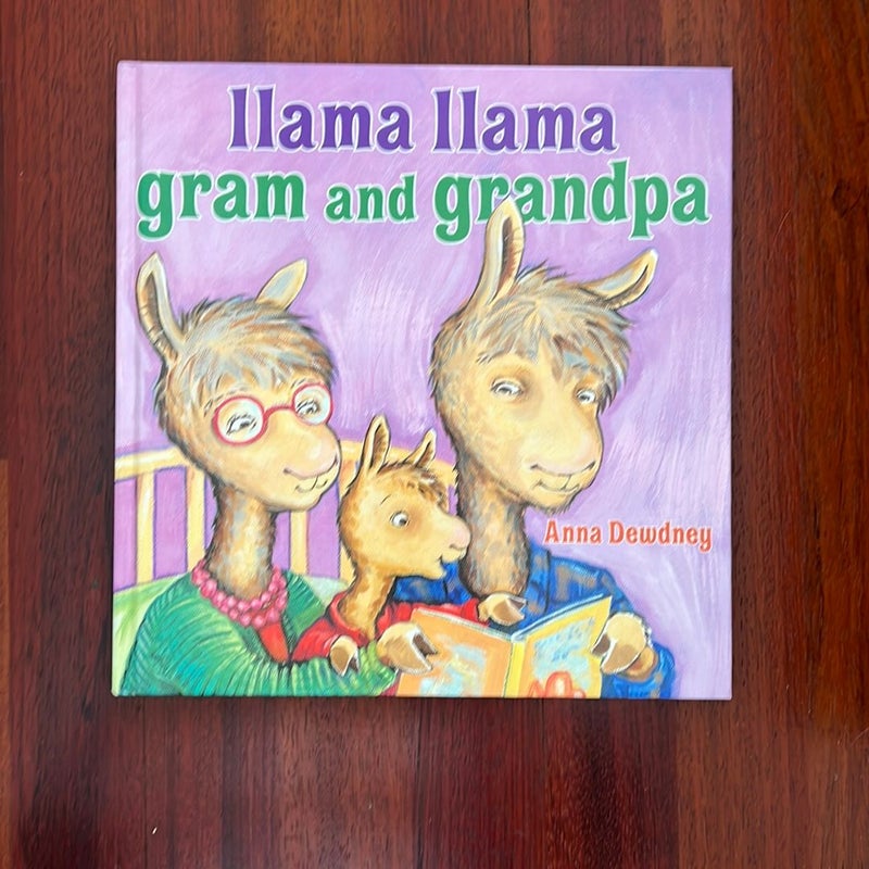 Llama Llama Gram and Grandpa