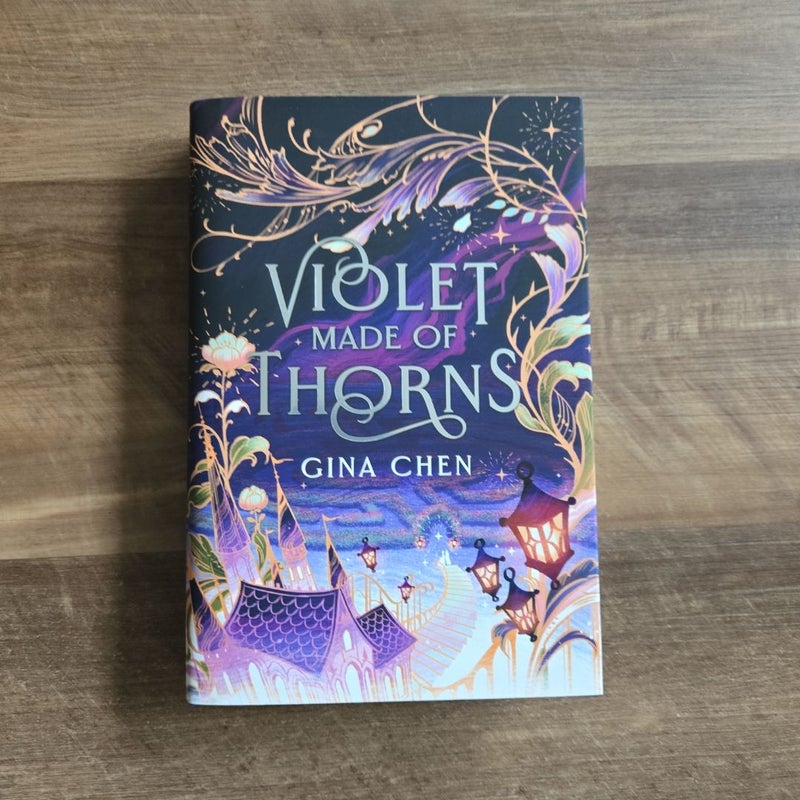 Violet Made of Thorns Signed Owlcrate edition