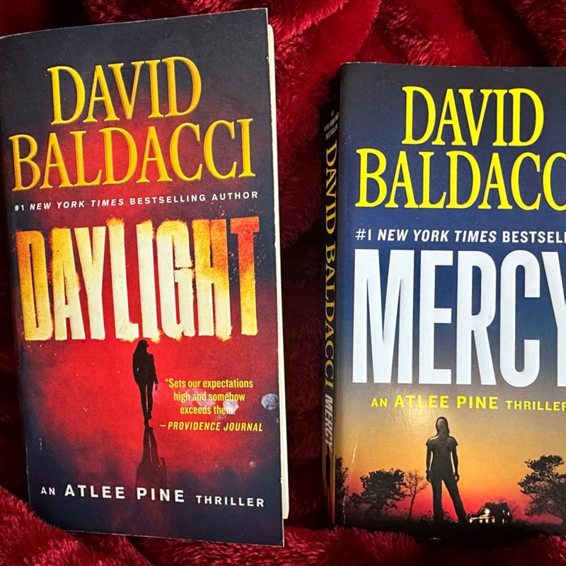 David Baldacci books 3 & 4 of Atlee Pine series