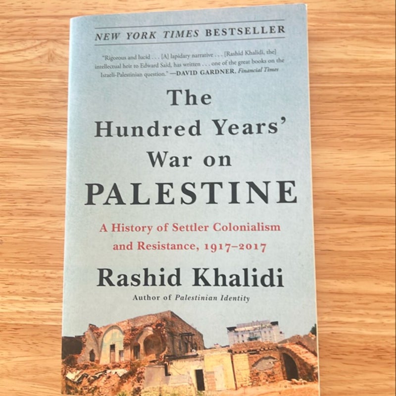 The Hundred Years' War on Palestine