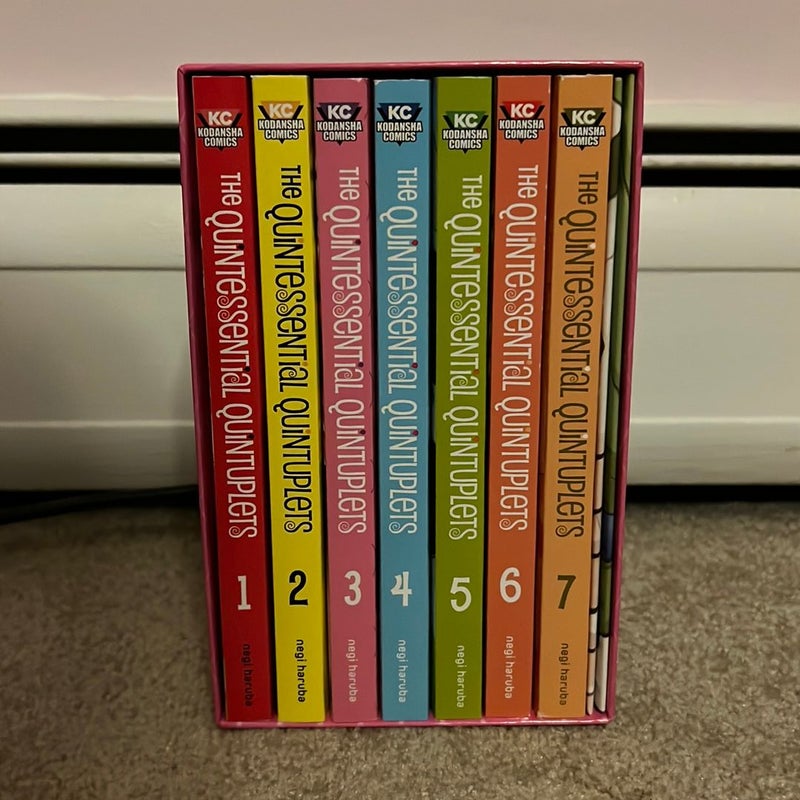 The Quintessential Quintuplets Part 1 Manga Box Set