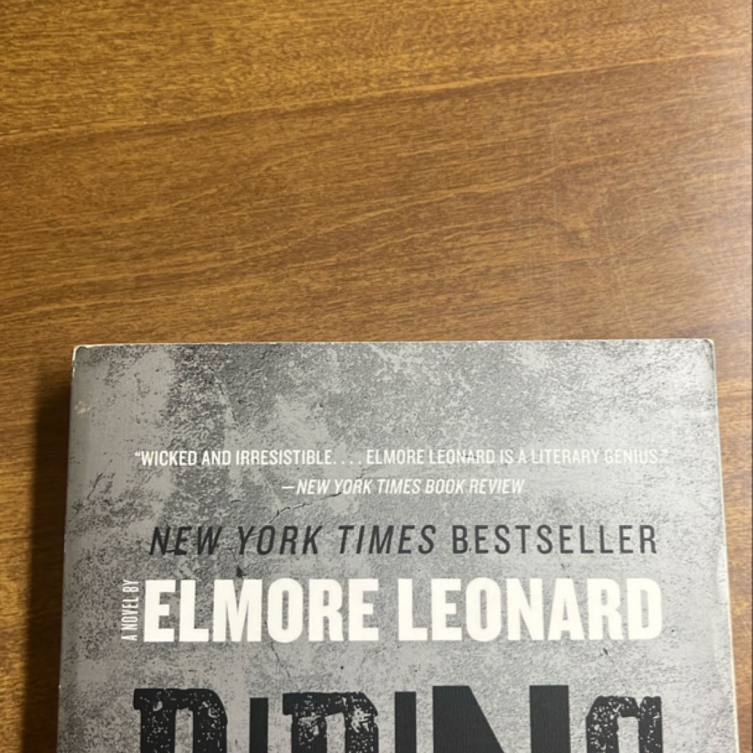 Riding The Rap By Elmore Leonard – Mass Market Paperback – Good Condition