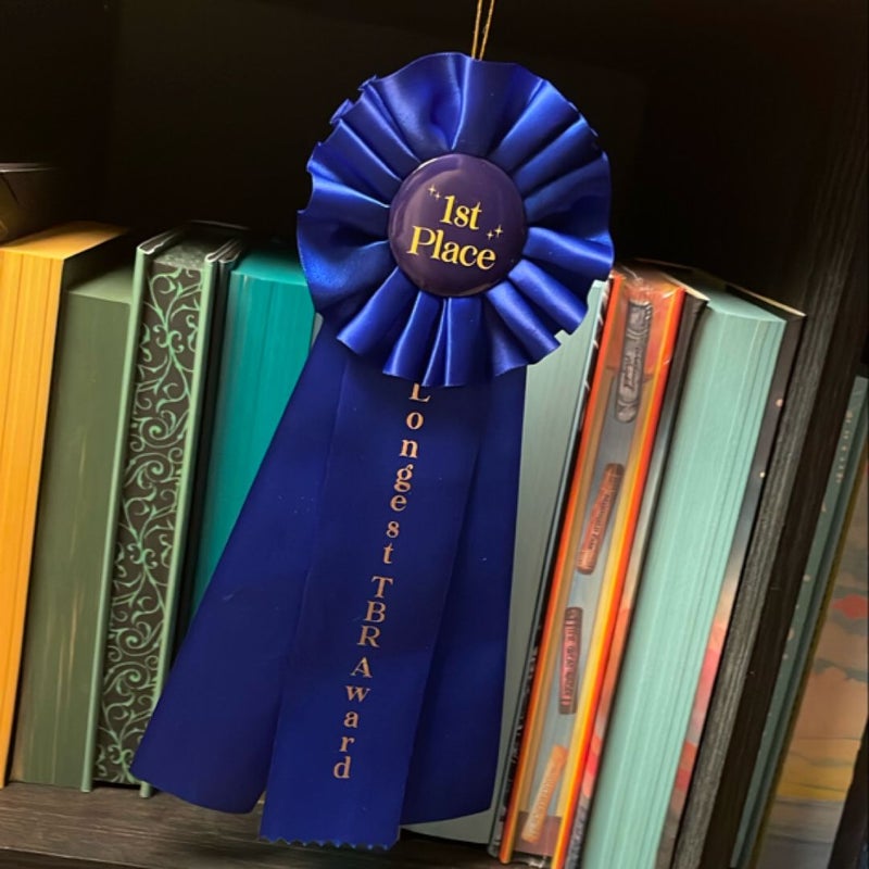 LitJoy Longest TBR Ribbon 1st Place