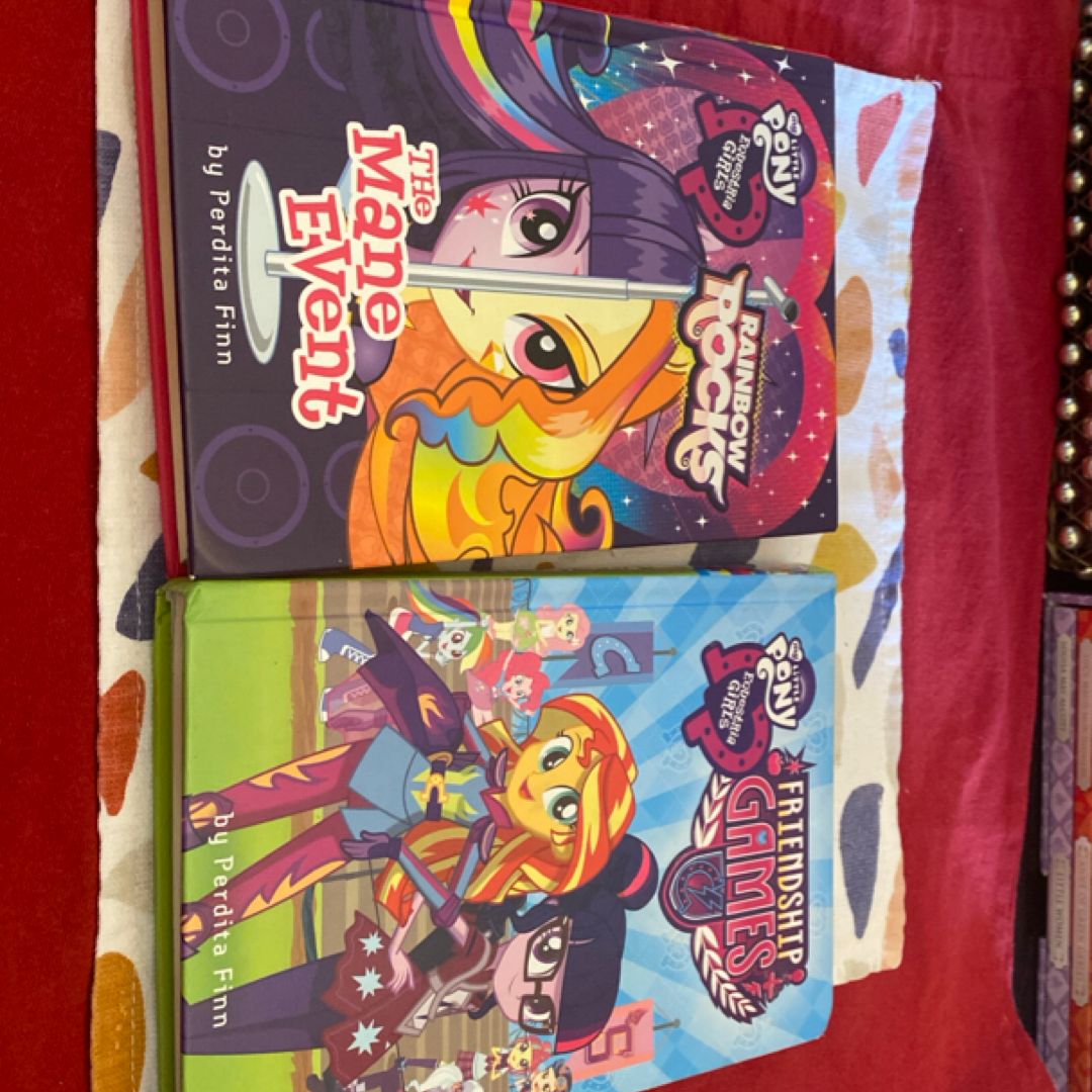 Bundle: My Little Pony: Equestria Girls: Rainbow Rocks: the Mane Event