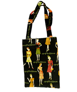Book Sleeve Tote Bag with Handles