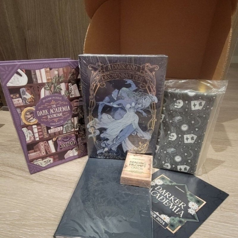 Illumicrate Darker Academia September Box A Dark and Drowning Tide