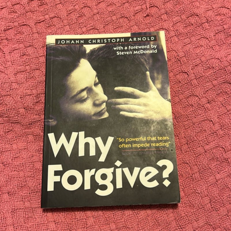 Why Forgive?