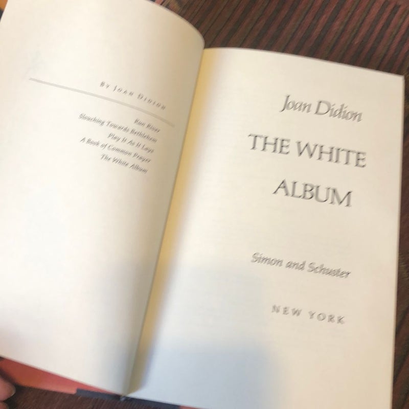 The White Album by Joan Didion