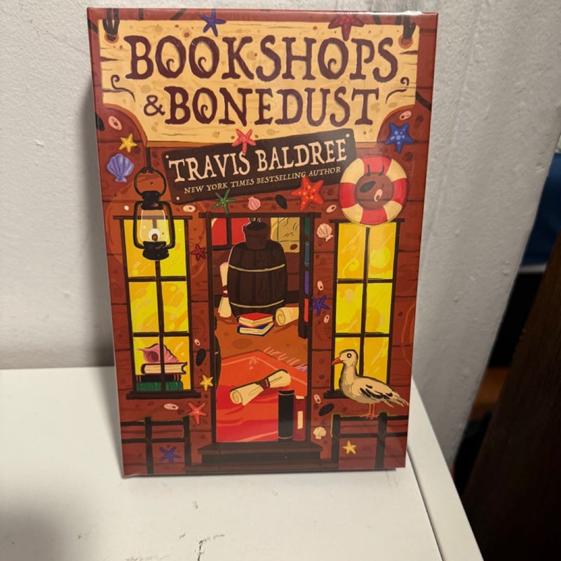 Bookish Box Bookshops and Bonedust SIGNED